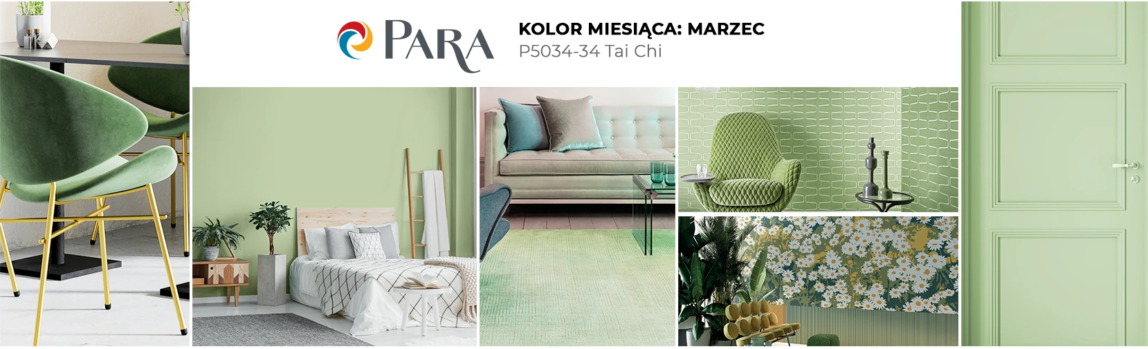 Czas budzić się do życia z kolorem marca według PARA Paints