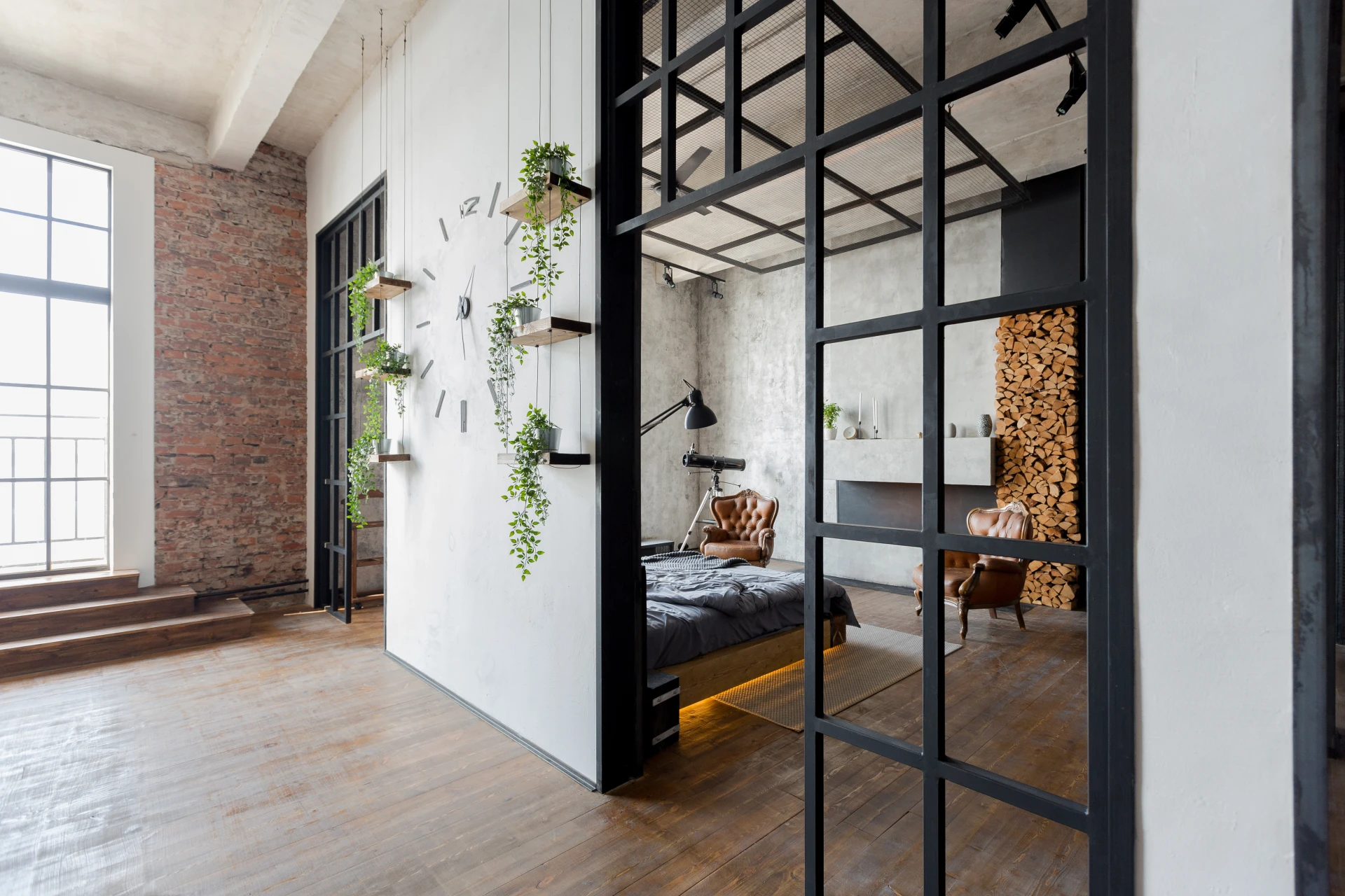 Ściany loftowe, które poszerzają horyzonty – DH Loft w Dekorian Home