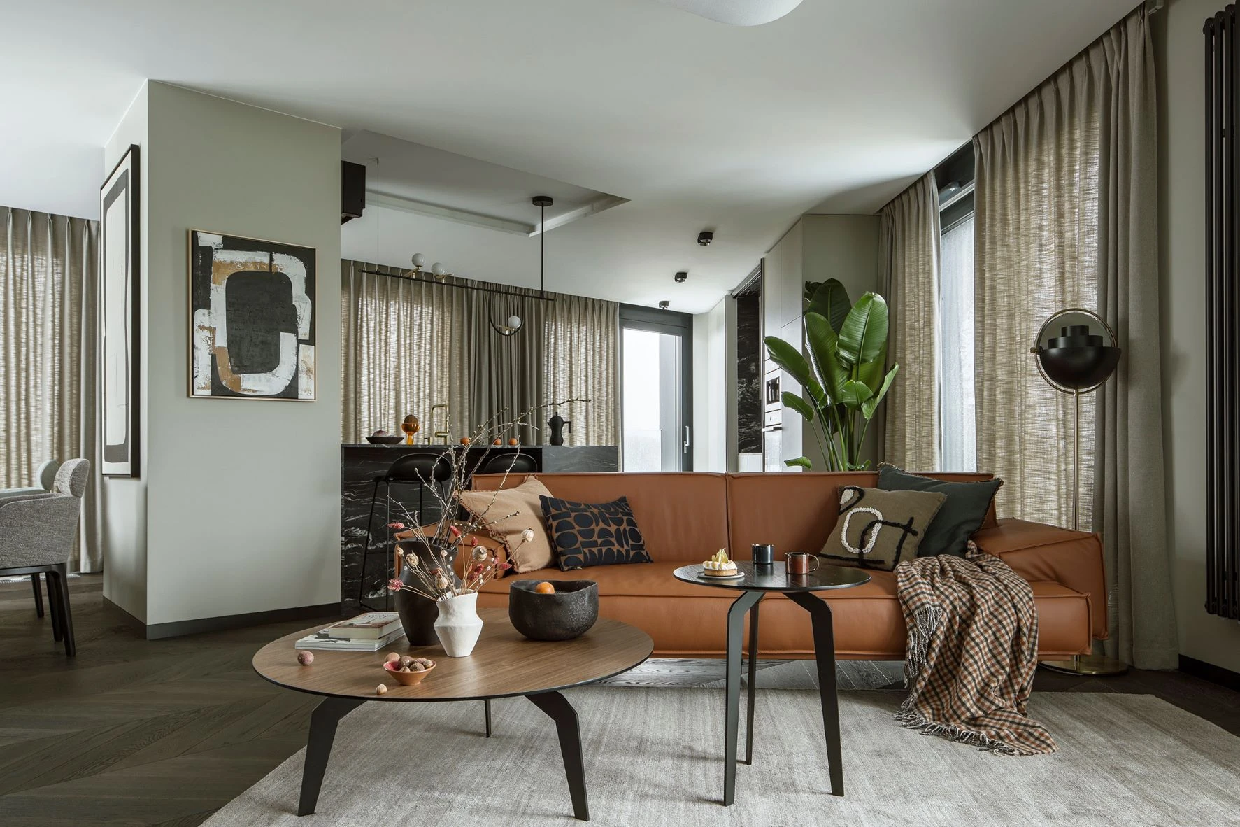 Wielkomiejska enklawa. Apartament projektu Patrycji Suszek-Rączkowskiej