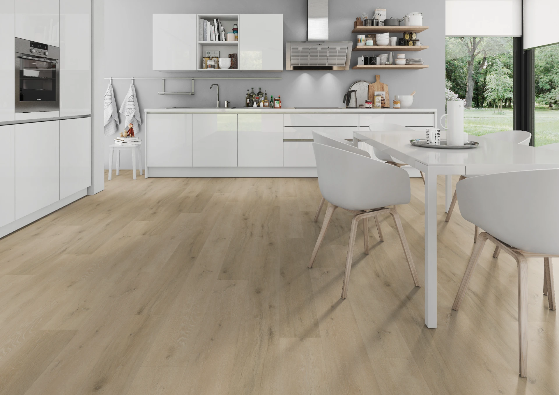 Kolekcja podłóg winylowych Gibson marki O.Floor powiększona o deski w rozmiarze XL