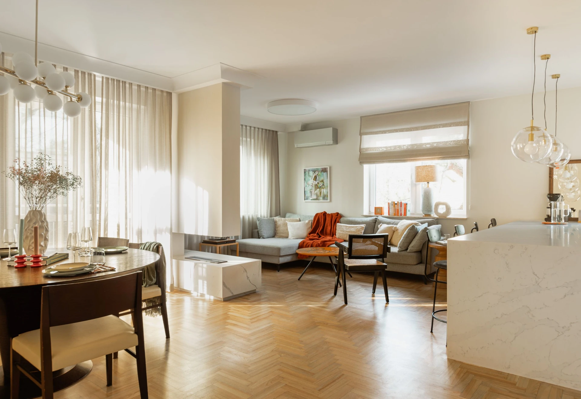 Więcej światła - metamorfoza mieszkania autorstwa pracowni Kanon Design
