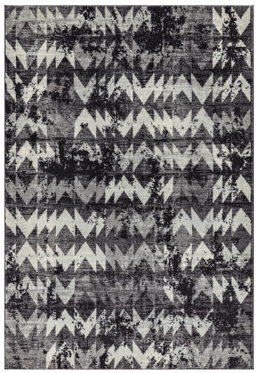 Asiatic Nova Chevron Black NV28
