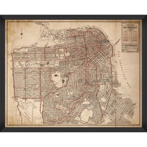 San Francisco Transportation Map