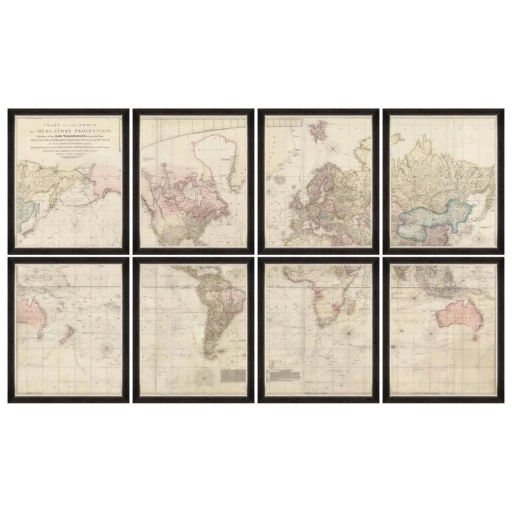 Chart of the World after James Cook 