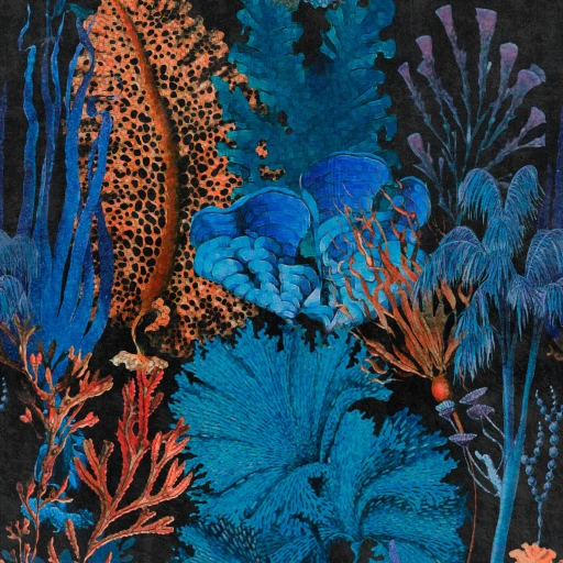 MINDTHEGAP Atoll Coral Reef Ultramarine WP20298
