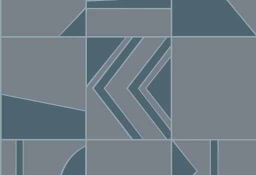 HookedOnWalls Tinted Tiles Groove 29040