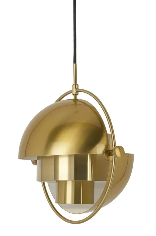 Lampa wisząca VARIA złota - stal węglowa