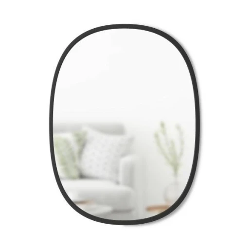 UMBRA lustro HUB OVAL 18x24 - czarny