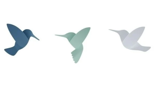 UMBRA dekoracja ścienna HUMMINGBIRD - mix