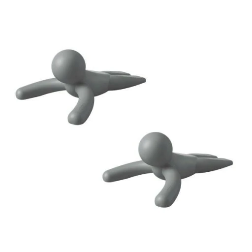 UMBRA stoper pod drzwi BUDDY 2szt. - szary