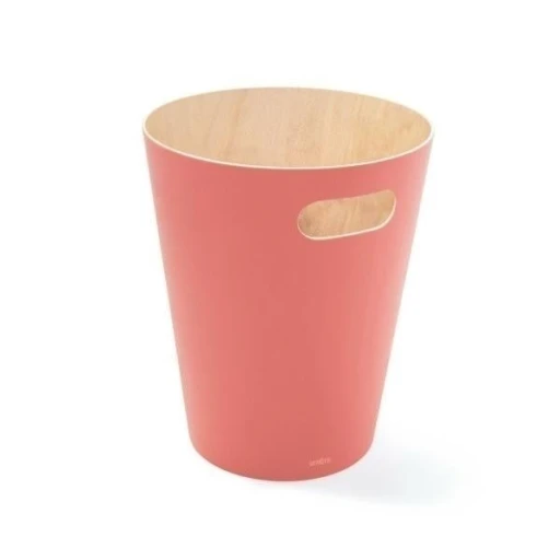 UMBRA kosz na śmieci WOODROW - coral