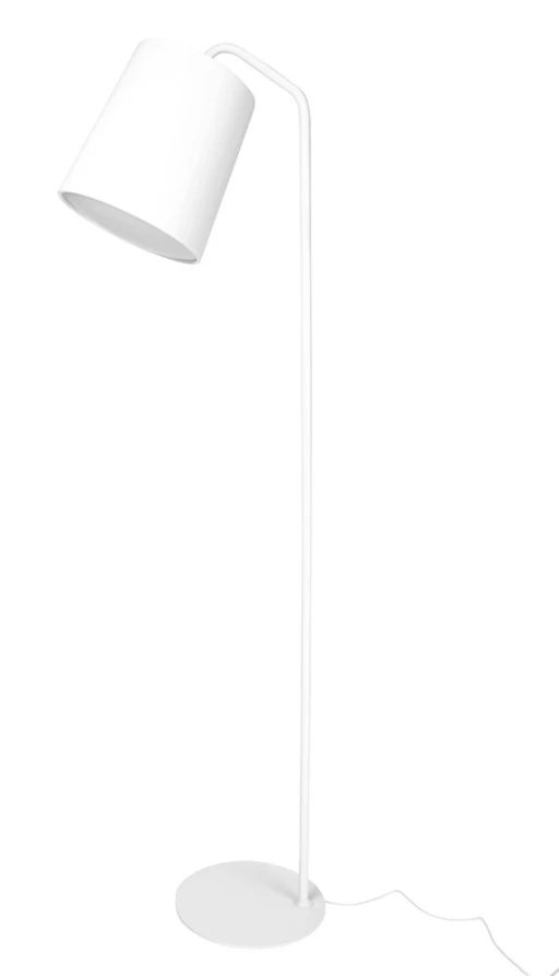Lampa podłogowa FLAMING biała
