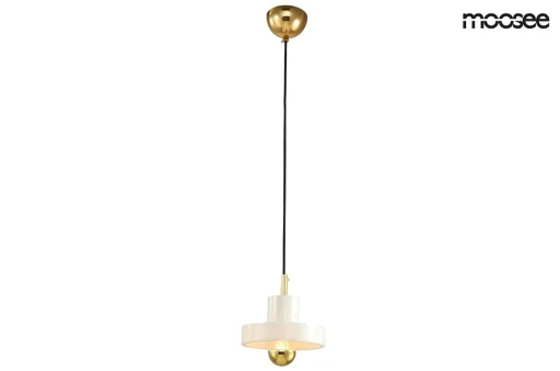 MOOSEE lampa wisząca ARCO - złota, marmur