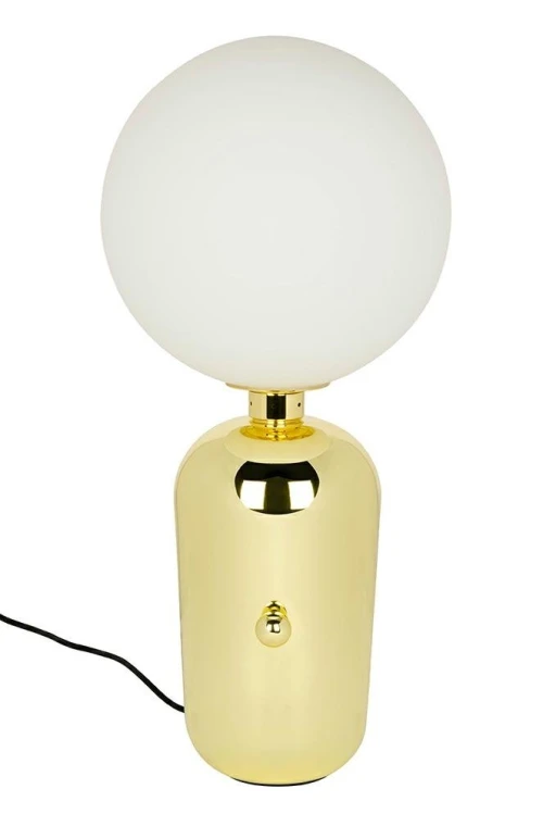 Lampa biurkowa BOY Fi 25 złota - LED, metal, szkło