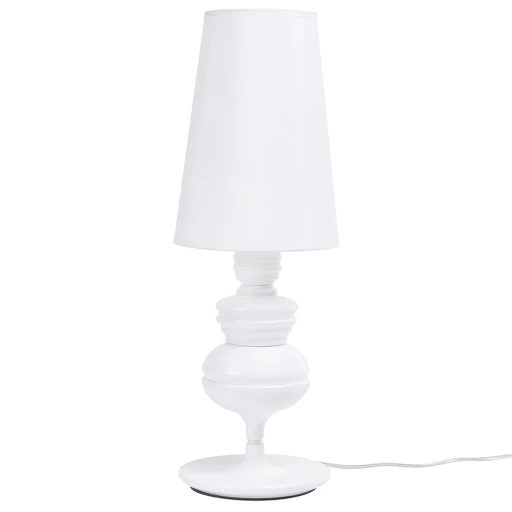 Lampa biurkowa QUEEN 18 biała