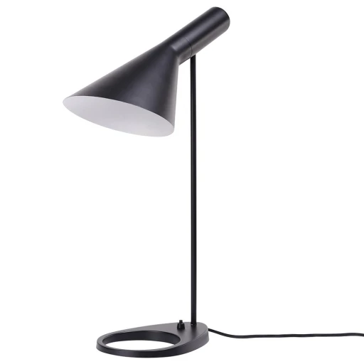 Lampa biurkowa FONO czarna - aluminium