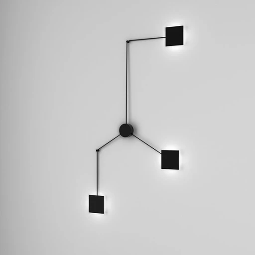 MAXI POINT square LED 230V spider