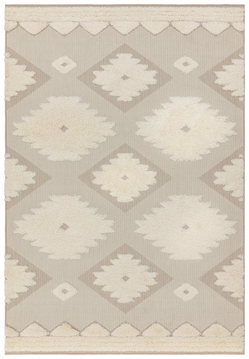Asiatic Monty MN02 Natural Cream Tribal