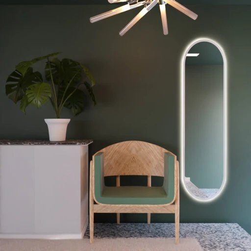 Vizzium Clara Ovale LED 155x40 cm