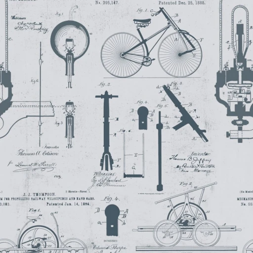 MINDTHEGAP Eclectic Patents Grey WP20049