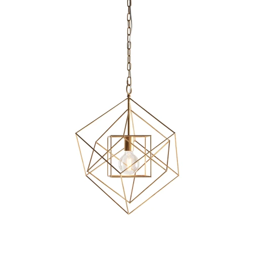 DekoLuce Classic Cube gold 03 DLC-90032