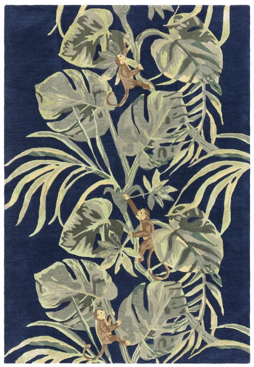 Asiatic Clarke &amp; Clarke Monkey Business Navyindia 
