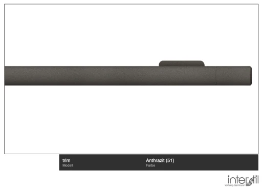 Karnisz Interstil Trim. 1 51 Antracyt