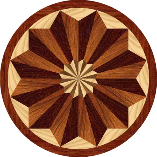  Podłoga drewniana Nobifloor Design Horizontal medalion 