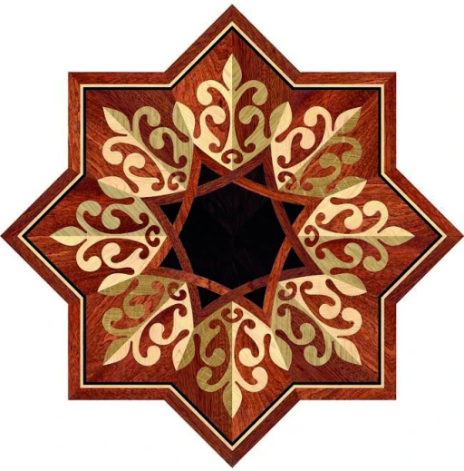  Podłoga drewniana Nobifloor Design Star medalion