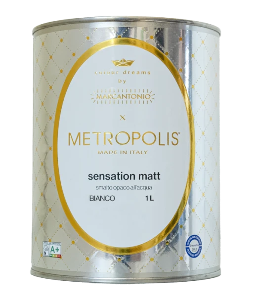 Metropolis SENSATION MATT Water-Based Enamel With Matt Finish