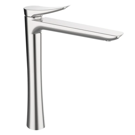 Bateria umywalkowa wysoka bez akcesorium Stal EterNice PVD NAVA 66540693