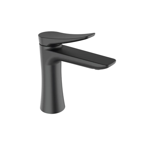 Bateria umywalkowa bez akcesorium Czarny Metal EterNice PVD NAVA 66510692