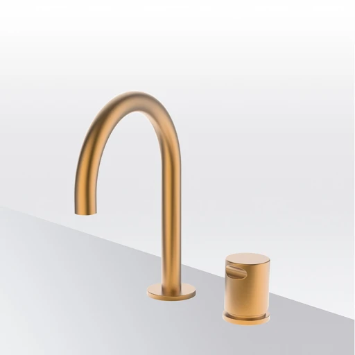 Bateria umywalkowa 2-otworowa Isola Cool Miedź EterNice PVD 90300155
