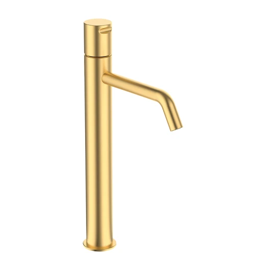 Bateria umywalkowa EterNice XXL Szczotkowane Złoto PVD – Cool- 90576988