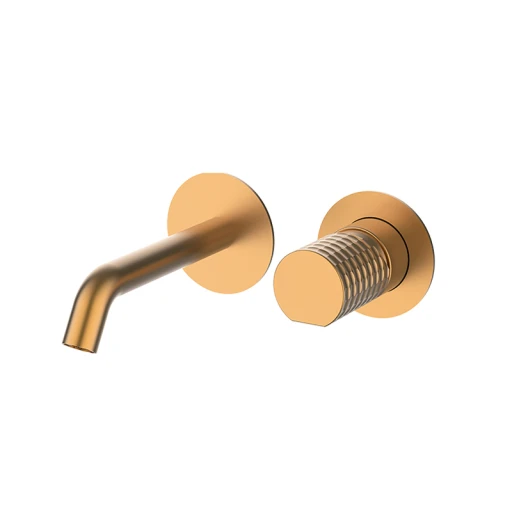Bateria umywalkowa podtynkowa 110mm komplet Miedź EterNice PVD Aura 75533755