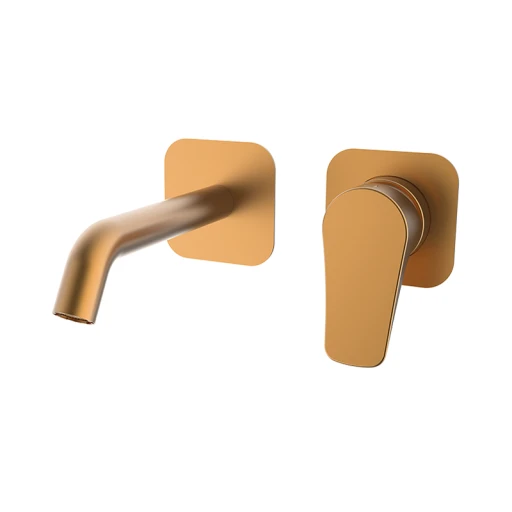 Bateria umywalkowa podtynkowa 150 mm Miedź EterNice PVD NAVA 66535655