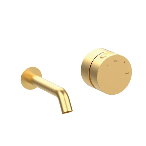 Bateria umywalkowa podtynkowa (część zewnętrzna) 150 mm – Incool – 90108088 EterNice Szczotkowane Złoto PVD