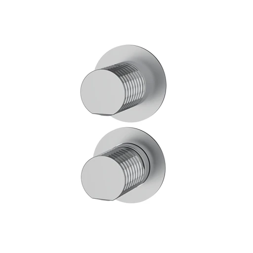 Bateria podtynkowa z przełącznikiem wody 3-drożna Inox Aura 75245733