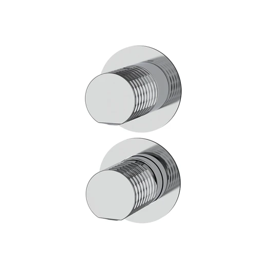 Bateria podtynkowa z przełącznikiem wody 3-drożna Chrom Aura 75245750