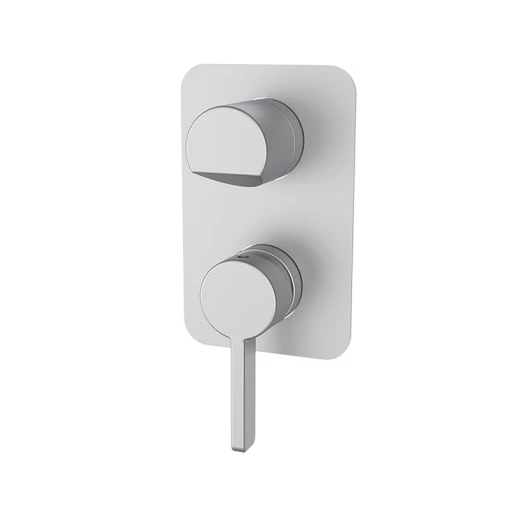 Bateria podtynkowa z przełącznikiem 3-drożna Inox NAVA 74445233