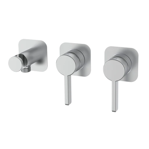 Bateria podtynkowa z przełącznikiem Inox AXIS 74735733