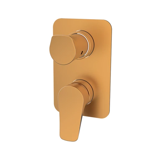 Bateria podtynkowa z przełącznikiem (element natynkowy) Miedź EterNice PVD NAVA 66048655