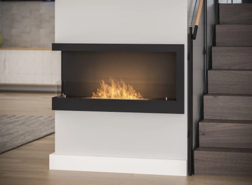 Biokominek BRASK Angle Flame 900 R&amp;L 