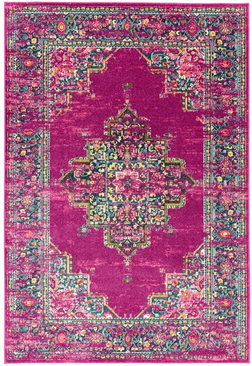 Asiatic Colt CL04 Medallion Fuchsia