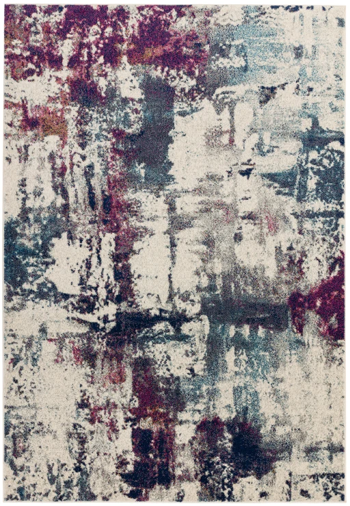 Asiatic Nova NV23 Abstract Navy Multi
