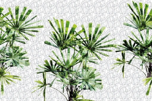 Glamora Geometric Cubic Plant