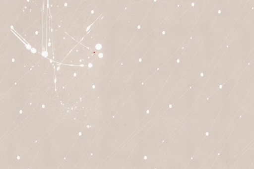 Glamora Action Painting White Traces