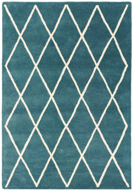 Asiatic Albany Diamond Teal