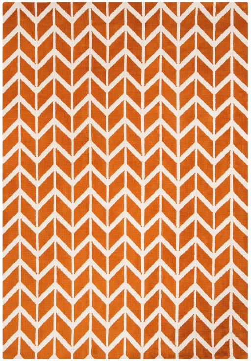 Asiatic Arlo AR07 Chevron Orange