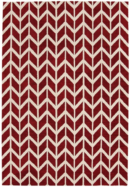 Asiatic Arlo AR08 Chevron Red